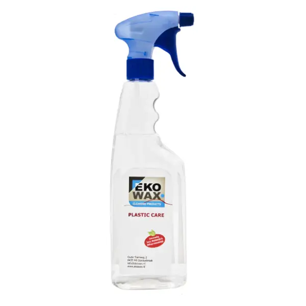 ekowax plastic voor het onderhoud van alle plastik van je camper