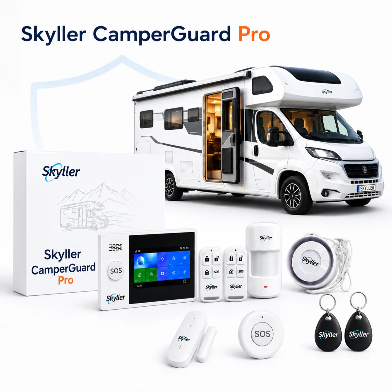 Skyller camperguard pro camper alarm systeem