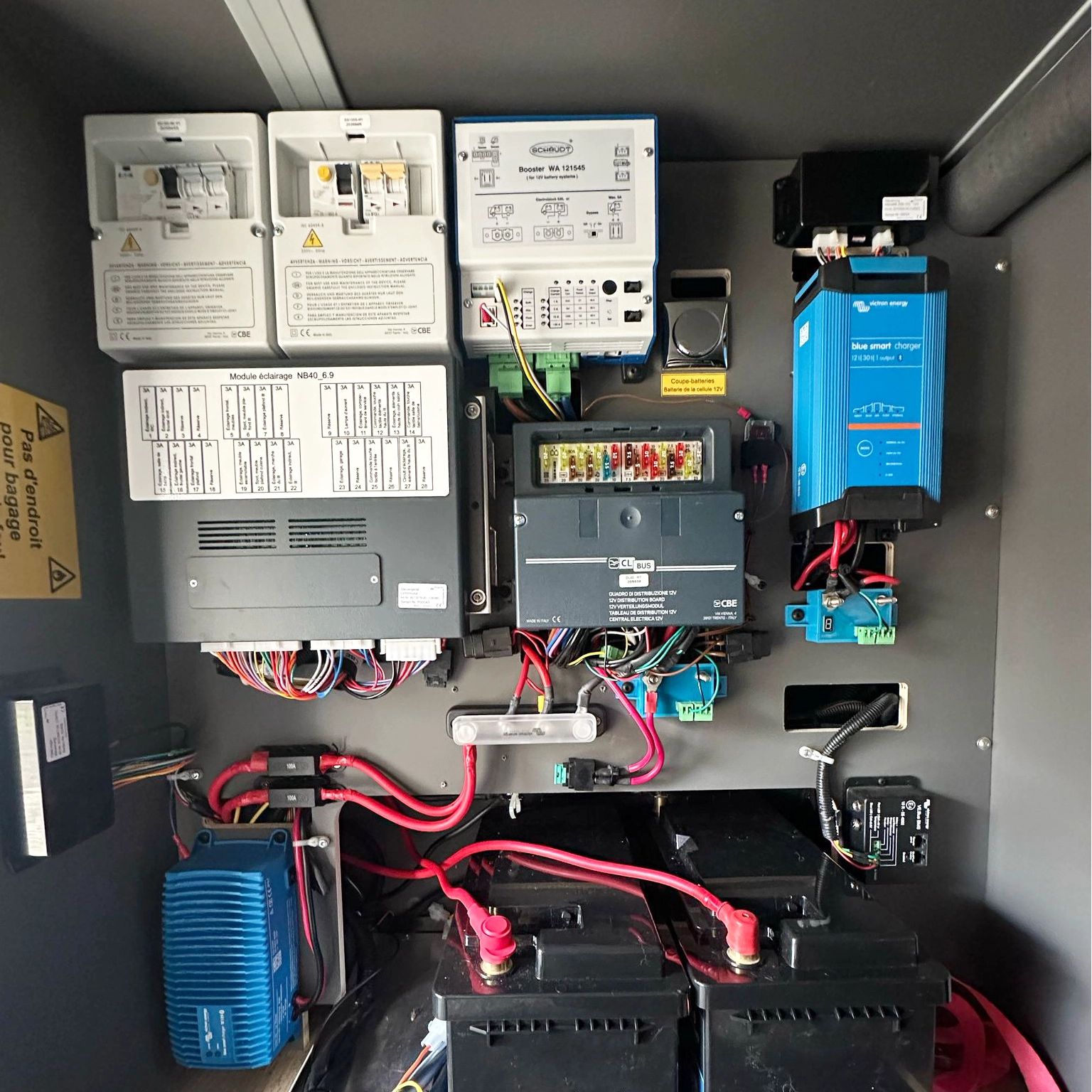 Camper accu plaatsing 1 Plaatsing van Camper Accu's