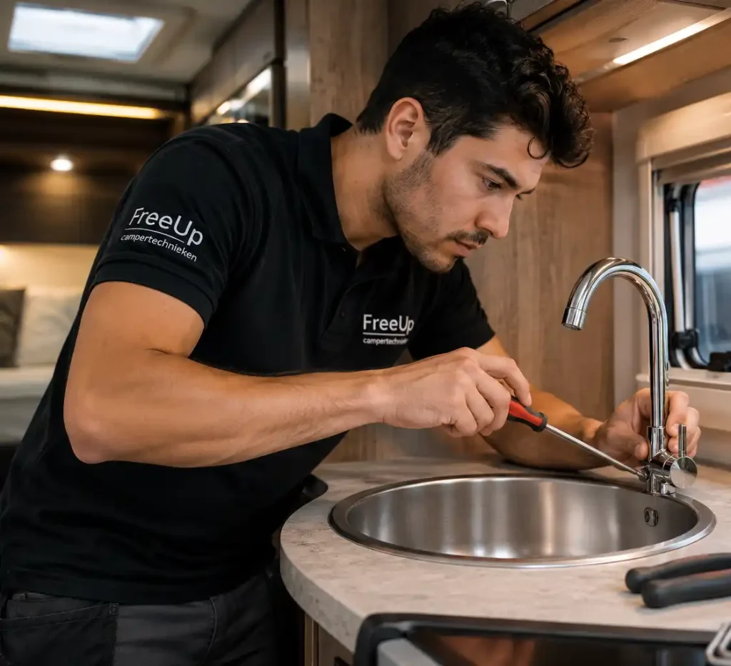 Herstellingen aan campers en caravans