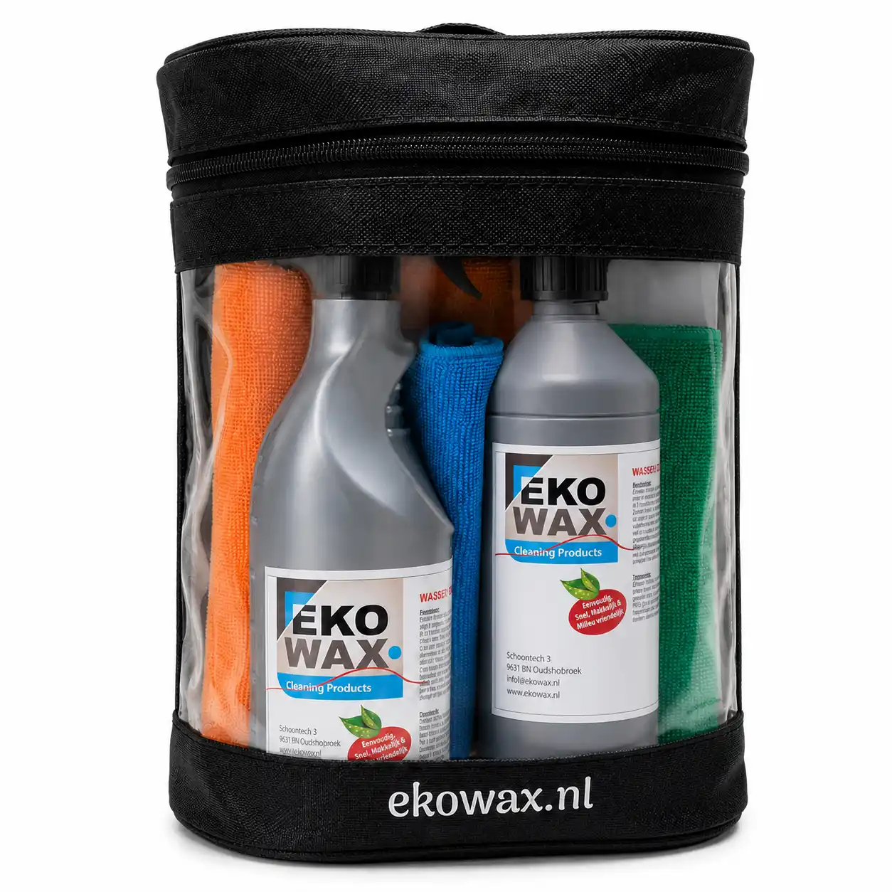 Ekowax wassen zonder water luxe set 2
