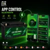 idealakku lifepo4 batterie bluetooth app control smart bms ios android